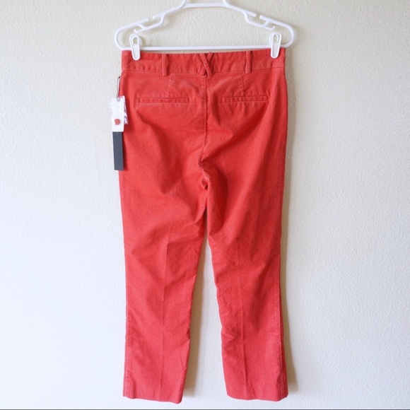 NWT Anthropologie Corduroy Cropped Flare Trousers - Picture 3 of 4